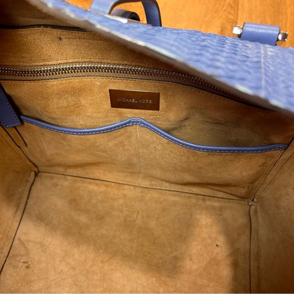 Michael Kors Collection Miranda Tote in cornflower tote - genuine snakeskin - Picture 14 of 16